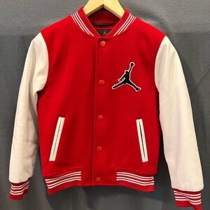 Jordan varsity jacket size small